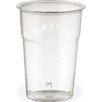 Jednorázové nádobí Kelímek 0,1l krystal 57mm 50ks