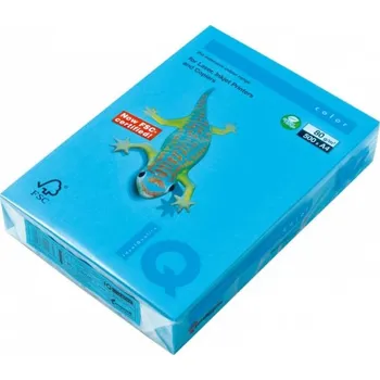 Barevný papír Kopírovací papír A4, 80 g, Azurová