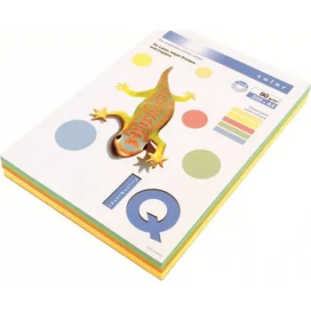 Kancelářský papír Kopírovací papír A4, 80 g, set 5 x 50 listů, Pastelové barvy