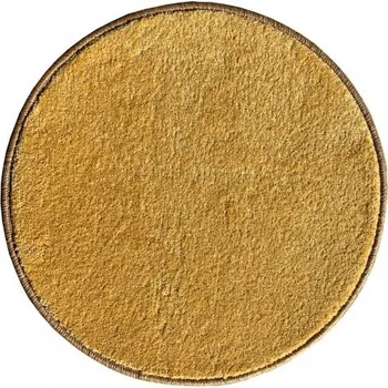 Koberec Kusový koberec Eton Lux žlutý kruh - Kruh 80 cm