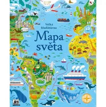 Velká bludišťárna: Mapa světa- kolektiv…