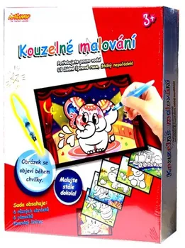 omalovánky SMT Creatoys Kouzelné malování vodou 6 obrázků