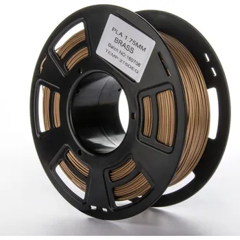 Filament Tisková struna PLA pro 3D tiskárny, 1,75mm, 0.5kg, s příměsí mosazi