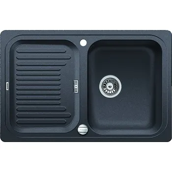 Granitový dřez Granitový dřez Blanco CLASSIC 45 S Antracit 517012 + Sanitární silikon + Designové masivní dřevěné krájecí prkénko z akácie