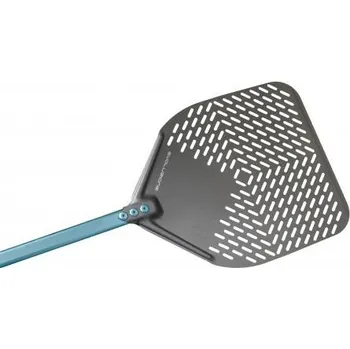 Lopata na pizzu sázecí 50cm perforovaná hranatá EVOLUZIONE, hliník S.H.A