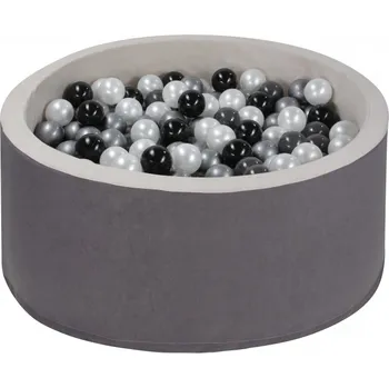 Dětsný nábytek Baby Nellys Bazén 90 x 40 cm + 200 balónků