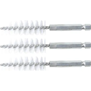 Brusný kartáč BGS Kartáče nylonové, sada 3 ks , 16 mm, 6.3 mm (1/4") Drive, 3 pcs.