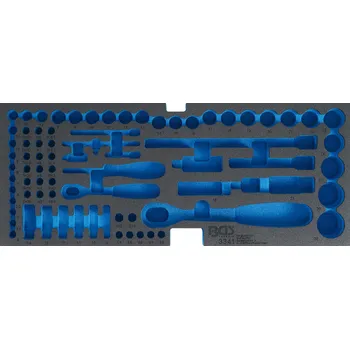 Sada nářadí BGS Pěnová vložka pro BGS 3312, prázdná, pro BGS 3341