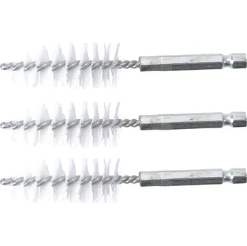 Brusný kartáč BGS Kartáče nylonové, sada 3 ks , 19 mm, 6.3 mm (1/4") Drive, 3 pcs.