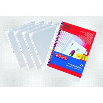 Obal euro A4 U, 100 micronů, širší, 25 kusů