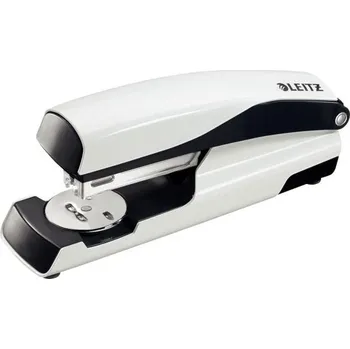 Sešívačka Leitz 5502, 30 listů, metalově bílá