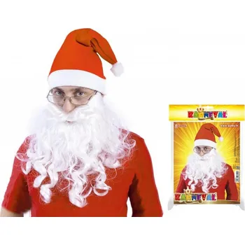 Karnevalový doplněk Vousy Mikuláš, dlouhé