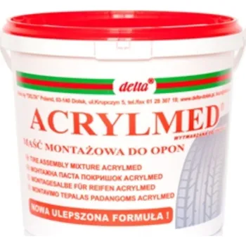 Sada na opravu pneumatiky DELTA červená montážní pasta 4 kg