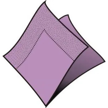Papírový ubrousek Ubrousky fialové světlé 33 x 33 cm, 250 ks, 2 vrstvé