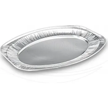 Tác hliníkový oválný, 33,3 x 23,3 cm