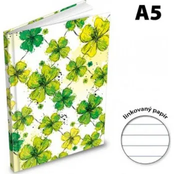 Záznamní kniha A5, 100 listů, linka