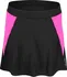 cyklistická sukně Force Daisy černá/rúžová XL