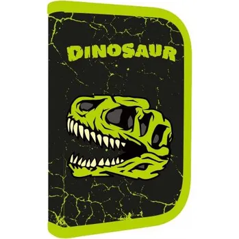 Penál Penál Dinosaurus 1-patr.s 2xklopa prázdný