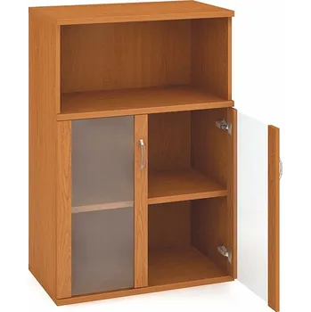 Policová skříň Hobis Skříň S 3 80 05 Barva dveří: calvados, Barva korpusu: jako dveře, Úchytky: USH