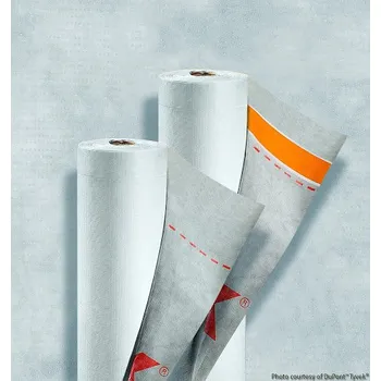 Stavební fólie DuPont Tyvek Supro Tape superdifúzní membrána s lepícím okrajem