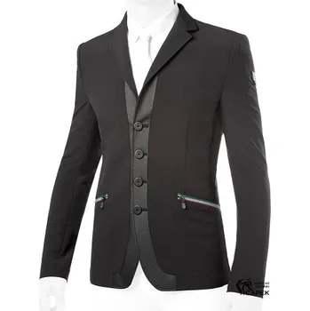 Jezdecké sako Jezdecké pánské sako Equiline -EVAN- - Černá/006 - 52