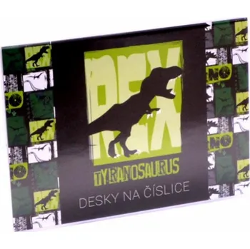 desky na sešit Zásobník na číslice T-Rex