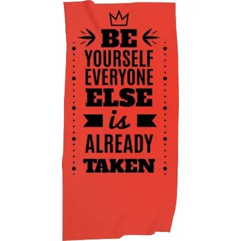 Nákrčník Nákrčník/bandana s potiskem Buď sám sebou