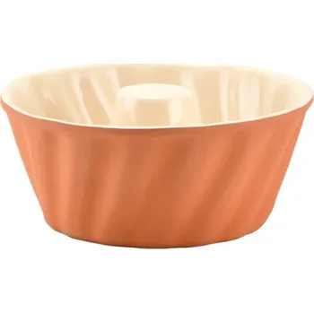 Forma na pečení Hliněná forma na bábovku s glazurou 25 cm (Hliněná forma na bábovku s glazurou 25 cm)