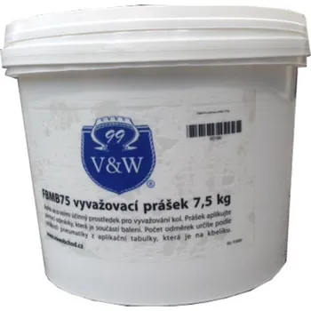 Sada na opravu pneumatiky FBMB75 vyvažovací prášek 7,5 kg