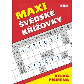 Kniha Maxi švédské křížovky: Antické citáty - Adéla Müllerová (2019)