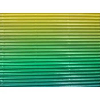 Karton vlnitá lepenka A4, rovná Varianta: jarní zelená