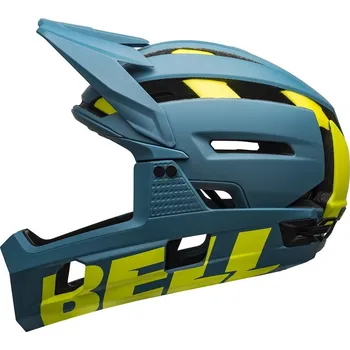 Cyklistická přilba BELL Super Air R MIPS Mat/Glos Blue/Hi-Viz