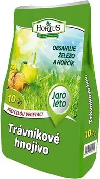 Hnojivo Rašelina Soběslav Hortus Trávníkové hnojivo 10 kg