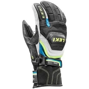 Rukavice Leki World Cup Race Flex S Junior Lobster Mitten Blue Velikost: 6