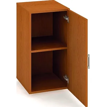 Nábytek Hobis Skříň D 2 40 01 Barva dveří: třešeň, Barva korpusu: bílá, Úchytky: USH