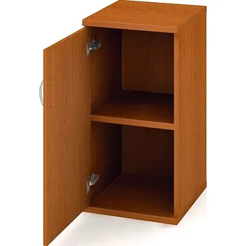 Policová skříň Hobis Skříň S 2 40 01 L Barva dveří: ořech, Barva korpusu: jako dveře, Úchytky: USH