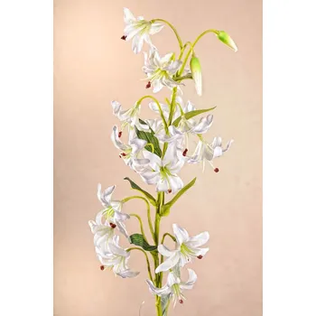 umělá květina Paramit Umělá mini lilie bílá 82 cm