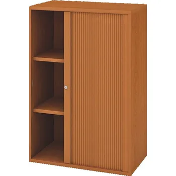 Nábytek Hobis Skříň SZ 3 80 07 P Barva dveří: ořech, Barva korpusu: bílá, Úchytky: UCO