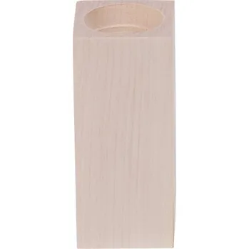 Svícen FK Dřevěný svícen - 12x5 cm