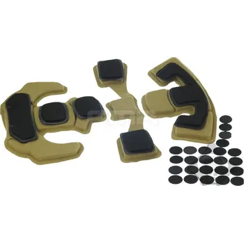 FMA FMA set pěnových polštářků do helmy EXFIL - Coyote/černá