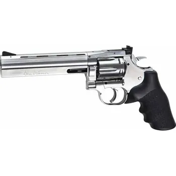 Airsoftová zbraň ASG ASG CO2 revolver Dan Wesson 715, délka 6" - Stříbrná