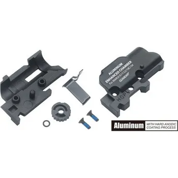 Airsoft GUARDER GD kompletní hliníková hop-up komora pro TM G-series GBB - Černá