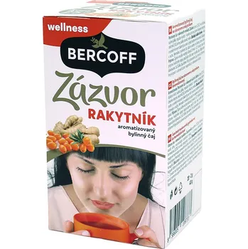 Čaj Bercoff Klember Zázvor s rakytníkem 20 x 2 g