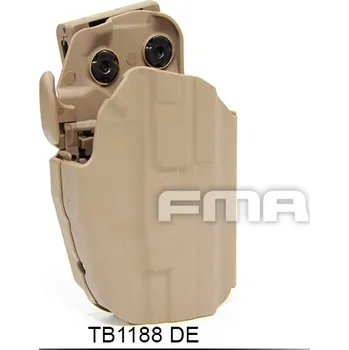 FMA FMA univerzální opaskové pouzdro GLS 579, pravé - Písková