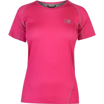 Dámské tričko dámské tričko KARRIMOR Aspen - PINK/BERRY - 2XL (Karrimor Aspen Tech T Shirt Ladies)