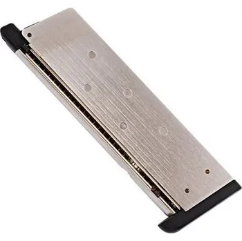 WE WE plynový zásobník pro WE M1911 GBB, 15 BBs, typ M.E.U. - Stříbrná