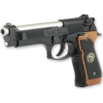 Airsoftová zbraň Tokyo Marui TM GBB plynová pistole Model 92 Samurai Edge STD High Grade - Černá