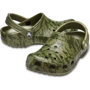 Pánské sandále Crocs Classic Printed Camo Clog vel. 8 41-42 Army Green