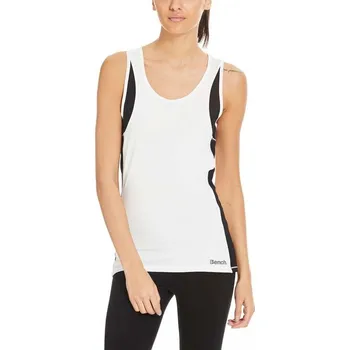 Dámské oblečení BENCH tílko - Mesh Tank Bright White (WH11185) velikost: S