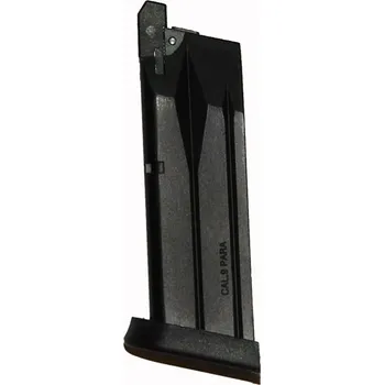 WE WE plynový zásobník pro WE Bulldog 3PX4 Compact GBB, 20 BBs - Černá